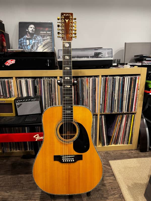 K Yairi YW 6000 - 12 string 1979 Acoustic Guitar + K. Yairi Case + Warranty Card + Very Rare, Most Probably Unique!