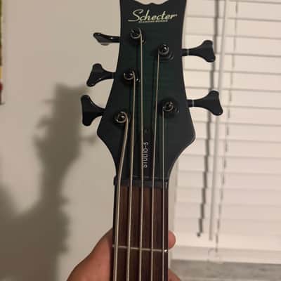 Schecter Stilletto studio 5 2023 - Green image 5