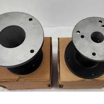 RCF Audio Vintage  Aluminum Adapter  model A/1323  , 2'' to 1" and/or 1-3/8” screw on connection, New, Open Box (Pair) image 1