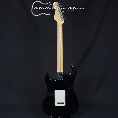 Fender USA 2004 Stratocaster Standard HSS - Black Finish w/Blue Fender Case USED image 5