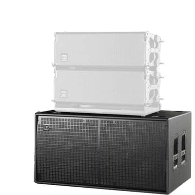 DAS Event 218A Dual 18" Powered Bass Reflex Subwoofer 3600 Watts 32 to 125 Hz image 4