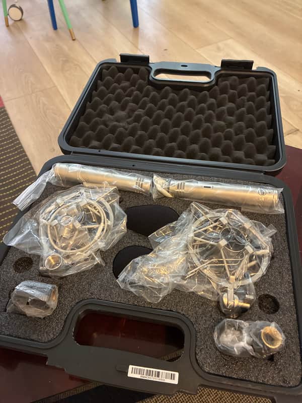 Warm Audio WA-84 Small Diaphragm Cardioid Condenser Microphone Stereo Pair NEW IN BOX image 1
