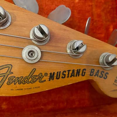 Fender Competition Mustang Bass 1969 - 1973 - Competition Red image 4