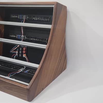 Hardwood 12U 126HP Case with Konstantlab Power image 7