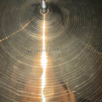 Paiste 16" Signature Precision Thin Crash Cymbal 2013 - Present - Traditional image 2