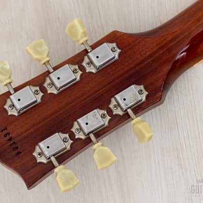 2000 Gibson Custom Shop Historic 1959 Les Paul Standard R9 Plain Top Unburst, 100% Original w/ 57 Classic PAFs, Case image 5
