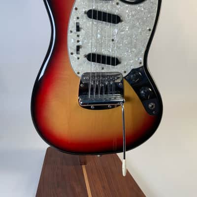 1972 Fender Mustang Sunburst — OHSC, BEAUTIFUL Mastery Bridge Upgrade (Original Bridge Included) image 5