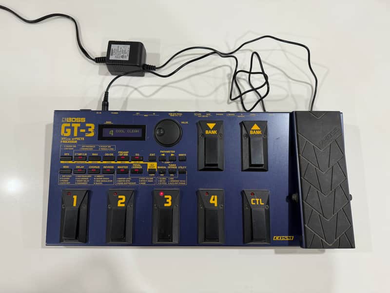 Boss GT-3 Multi-Effect Unit | Reverb