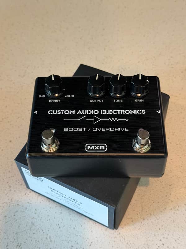 MXR MC402 CAE Boost / Overdrive 2006 - Present - Black image 1