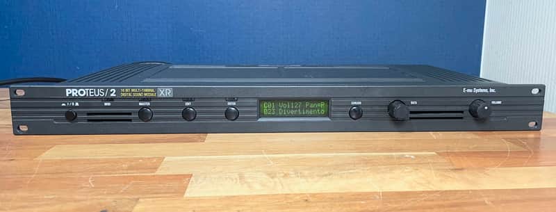 E-MU Systems Proteus/2 XR Rackmount 32-Voice Sampler Module