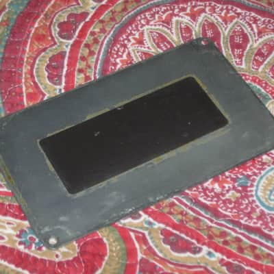 used vintage DOD Bottom Plate for Performer Series pedals (NOTE: screw holes are on are on 4  corners areas) +feet, NO: pedal/other parts - early 1980s Metal Plate has Metallic Silver Finish on both sides, NO rubber padding, NO black print on silver label image 11