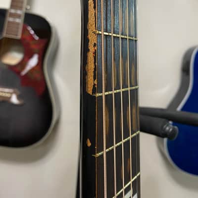 Harmony Stella Vintage 1950’s Parlor Sunburst Acoustic Guitar Made in USA image 10