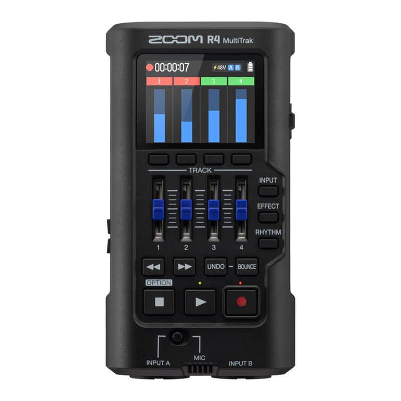 Zoom R4 MultiTrak 4-track Digital SD Recorder and USB Audio Interface w/ FX image 1