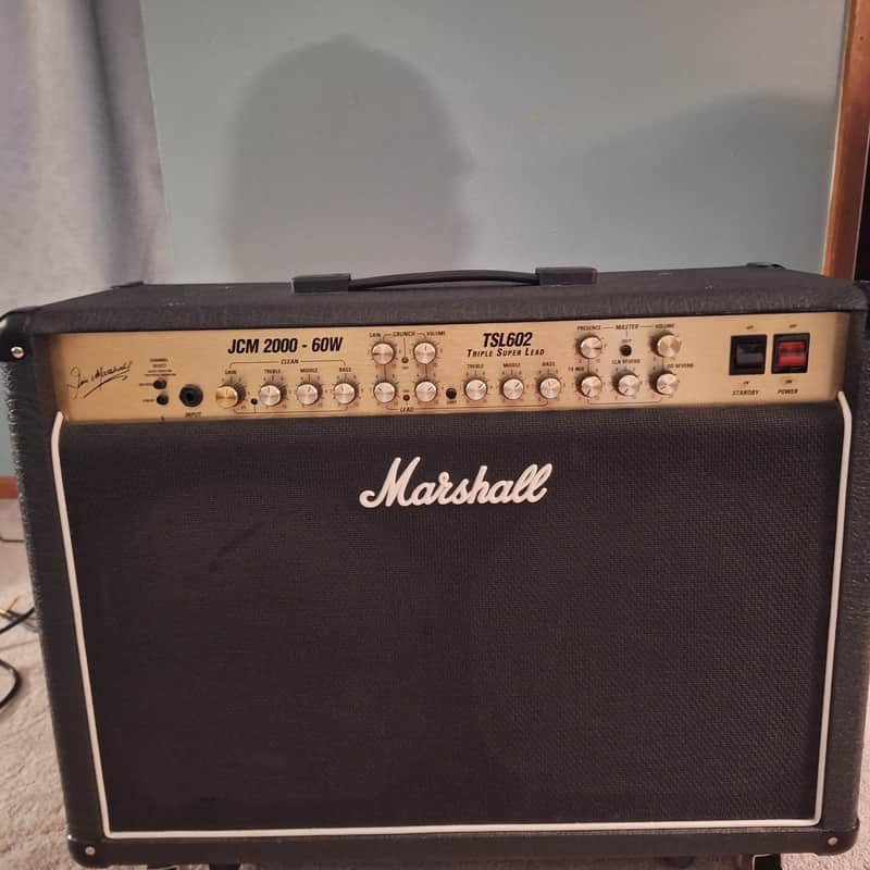マーシャル JCM2000 2ch Marshall JCM 2000 TSL 602 Triple Super Lead 3-Channel 60-Watt 2x12