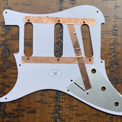 PRS SE Silver Sky Loaded Pickguard, 635JM “S” pickups mounted on Fender Pickguard image 10
