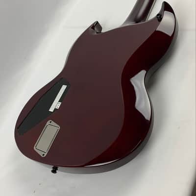 ESP E-II Viper Electric Guitar See Thru Black Cherry + ESP Case - B-Stock - EII E II image 14