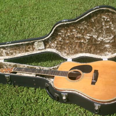 1975 Yairi YW-600 Dreadnought Guitar New Jacaranda Natural+Hard Case image 1