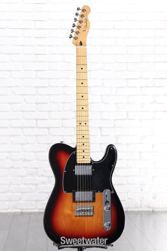 Fender Player II Telecaster HH Electric Guitar - 3-color Sunburst with Maple Fingerboard (TeleP2HHMSBd1) image 1