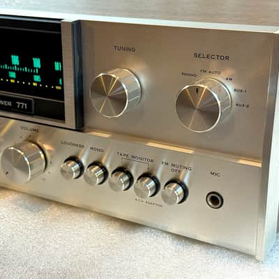Vintage Sansui 771 Stereo Receiver PERFECT TEN!!! None Nicer!!! image 5