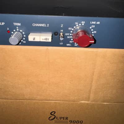 AMS Neve 1073DPA Dual Channel Mic Preamp 2010s - Blue image 3