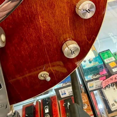 Gretsch 1968 Chet Atkins Tennessean Model 6119 Electric with Bigsby, Translucent Red Walnut Stain with New Hardshell Case - Pre Owned image 7