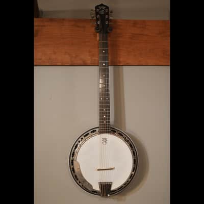 Deering Deluxe 6 Banjo - 6 String Guitar Banjo 1998 Natural image 1