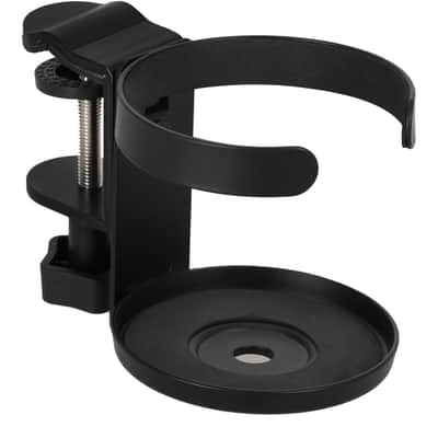 On-Stage WS7500RB Workstation Desk w/Keyboard Tray+Cup Holder for Computer/Mixer image 3