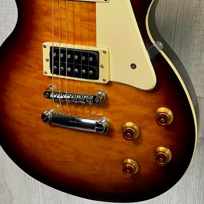Used Epiphone Les Paul Classic Tobacco Burst w/case TSS1143 image 3