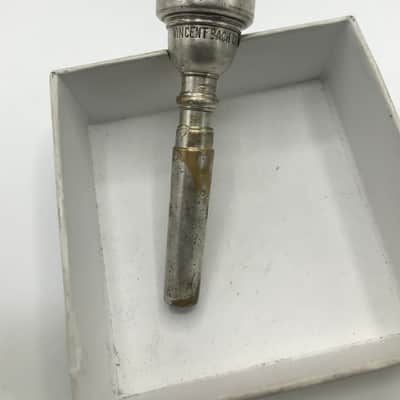Bach MT VERNON NY Trumpet Mouthpiece 7C - Silver image 3