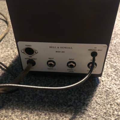 rare Bell & Howell Mixer Unit 1960s Passive Mixer, Vintage image 4
