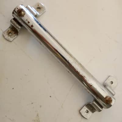 MIJ Rail Mount 4-Hole Slider Bar for Bass Drum Made In Japan Stencil Vintage 60s image 1