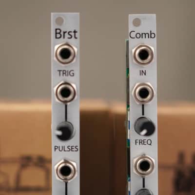 2hp Comb & Burst Eurorack Synthesizer Modules w/ Tiptop Stackables #58600 image 6