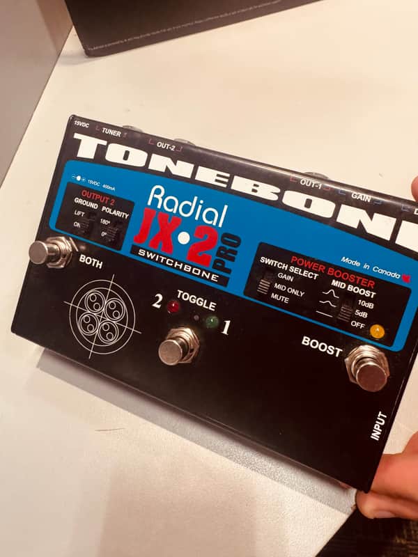 Radial Tonebone Switchbone JX-2 ABY 2010s - Black image 1