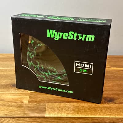 Wore storm HDMI cable 5M green RoHS complaint 1.3b HDCP 1.2 image 1