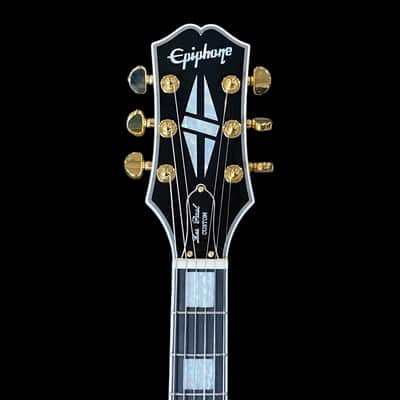 Epiphone Les Paul Custom Electric Guitar - Alpine White image 4