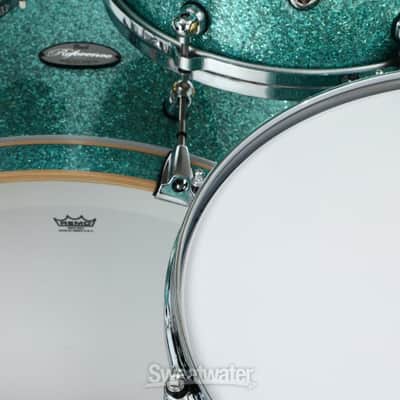 Pearl Music City Custom Reference One 4-piece Shell Pack - Turquoise Glass (RF1422-TGd1) image 7