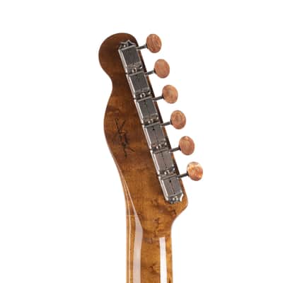 Fender Custom Shop Artisan Buckeye Double Esquire NOS - Aged Natural image 7