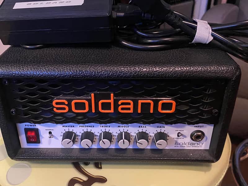 Soldano SLO Mini 30-Watt Solid-State Guitar Amp Head 2022 - Present - Black image 1