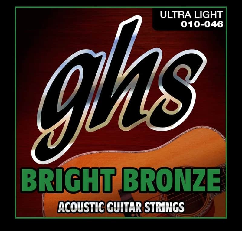 New GHS Acoustic Guitar Strings .10-46 image 1