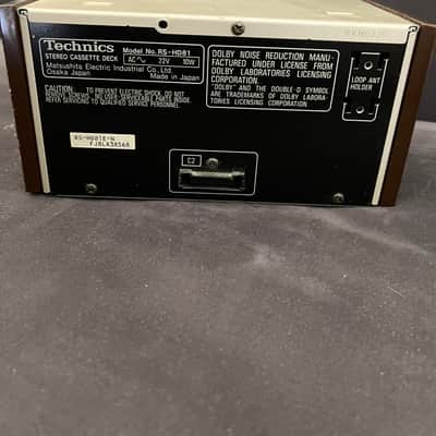 Technics Rs-hd81 imagen 5