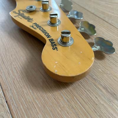MIJ JV 1982 Fender Squier Precision Bass Neck - LOADED image 18