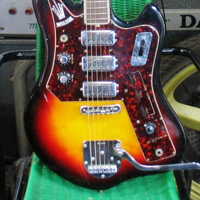Welson Vedette Super Jazz 1966 3-Color Sunburst image 1