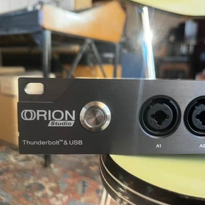 Antelope Audio Orion Studio Rev 2017 Thunderbolt / USB Audio Interface 2017 - 2018 - Black image 2