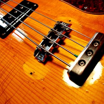 Mosrite MARK X, Model 502 JOE MAPHIS BASS 1967 Natural. Walnut Body. Spruce Top. Maple Neck. image 20
