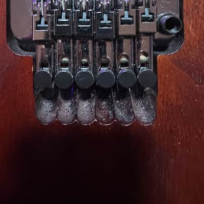 Ibanez JEM77WDP-CNL Steve Vai Signature Woody with Panga Panga Fretboard 2018 - Charcoal Brown Low Gloss image 7