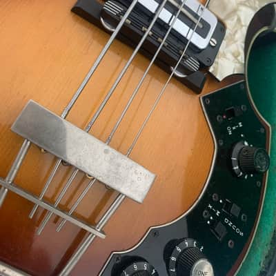 hofner 5001 / m  1967 sunburst image 12