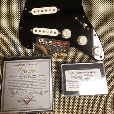 Fender Custom Shop Josefina Campos Pickups Custom Shop David Gilmour Stratocaster Loaded Pickguard image 6