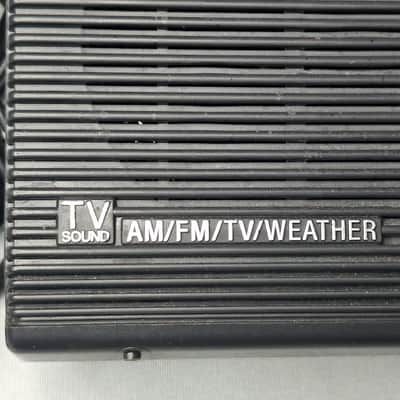 Sony ICF-34 Portable FM AM TV Sound Weather Radio - WORKS image 3