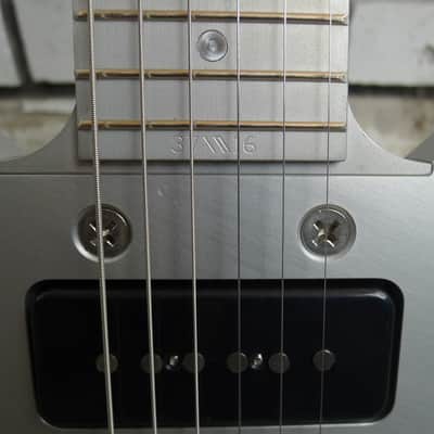 Obstructures 0.750 2016 clear solid aluminum guitar image 4