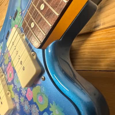 Fender MIJ Traditional '60s Jazzmaster - 2018 Blue Flower w/HSC image 9